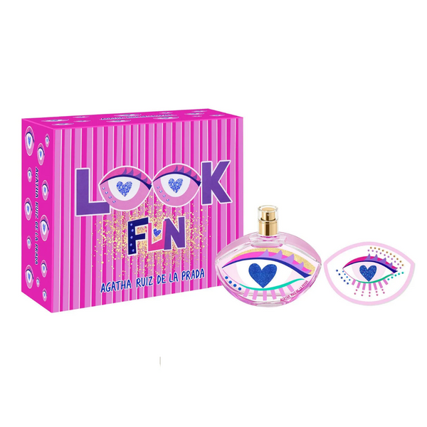 Set Perfume Agatha Ruiz De La Prada Look Fun EDT 80 ml + Stickers Pegatinas