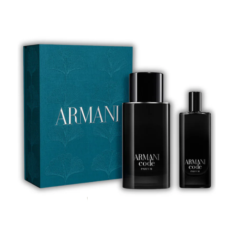 Set Perfume Armani Code Parfum 75 ml + 15 ml Giorgio Armani – Cosmetic