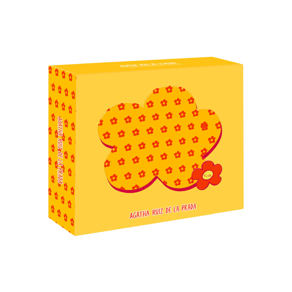 Set Perfume Flor EDT 50 ml + Barra de Labios y Mejillas 5g Agatha Ruiz De La Prada