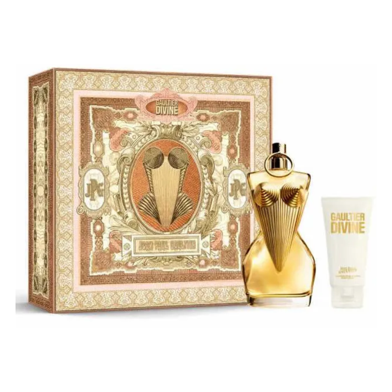 【 IGIN 】 ホリデーエディションセット Set Perfume Gaultier Divine EDP 50 ml + Loción Corporal 75 ml 2024