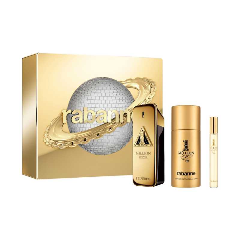 Set Perfume Million Elixir Parfum Intense 100 ml + EDT Travel Spray ...