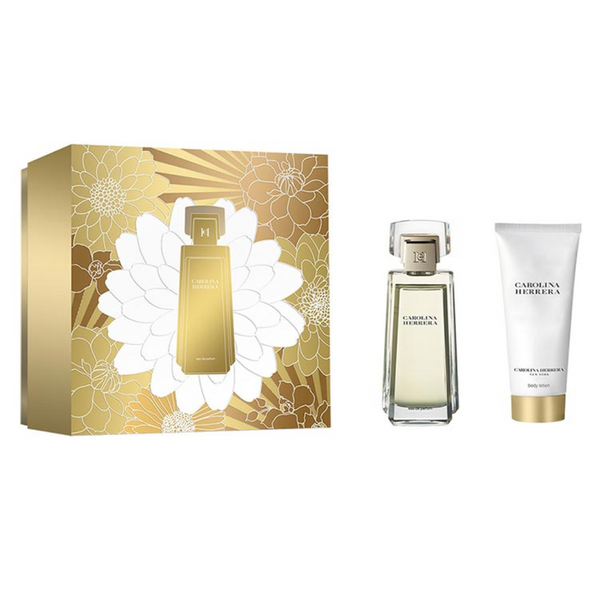 Set perfume Mujer Carolina Herrera EDP 100ml + body lotion 100ml