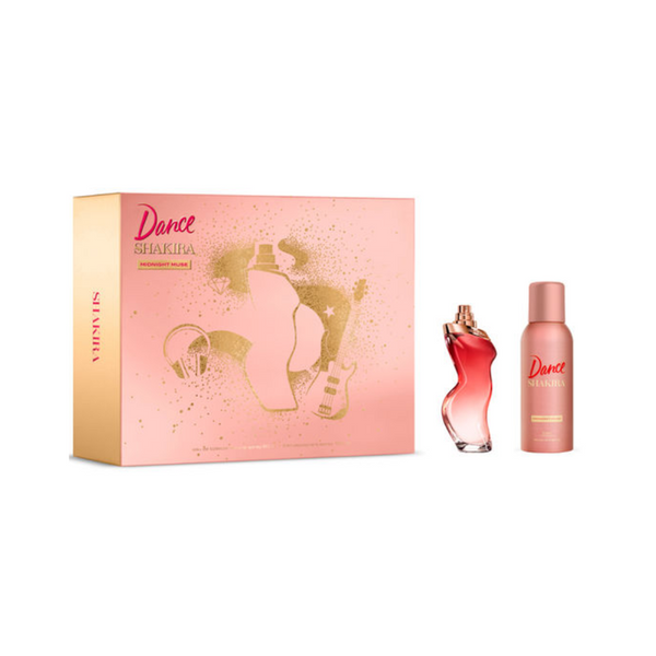 Set Shakira Dance Midnight Muse EDT 50 ml + Deo Spray 150 ml