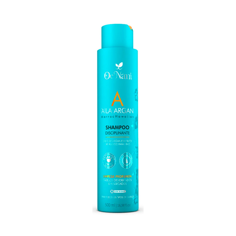 Shampoo Disciplinante Aila Argan 500 ml. OE NANI