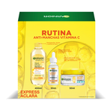Set de Rutina Express Aclara Garnier Anti Manchas + Vitamina C