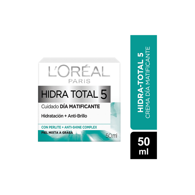 Crema De Día Hidratante Matificante Hidra-Total 5 50 ml