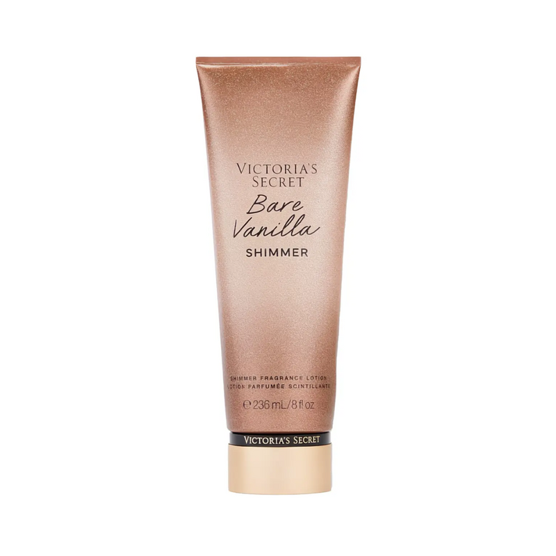 Victoria Secret Bare Vanilla Shimmer Locion 236 ml (Nueva Colección)