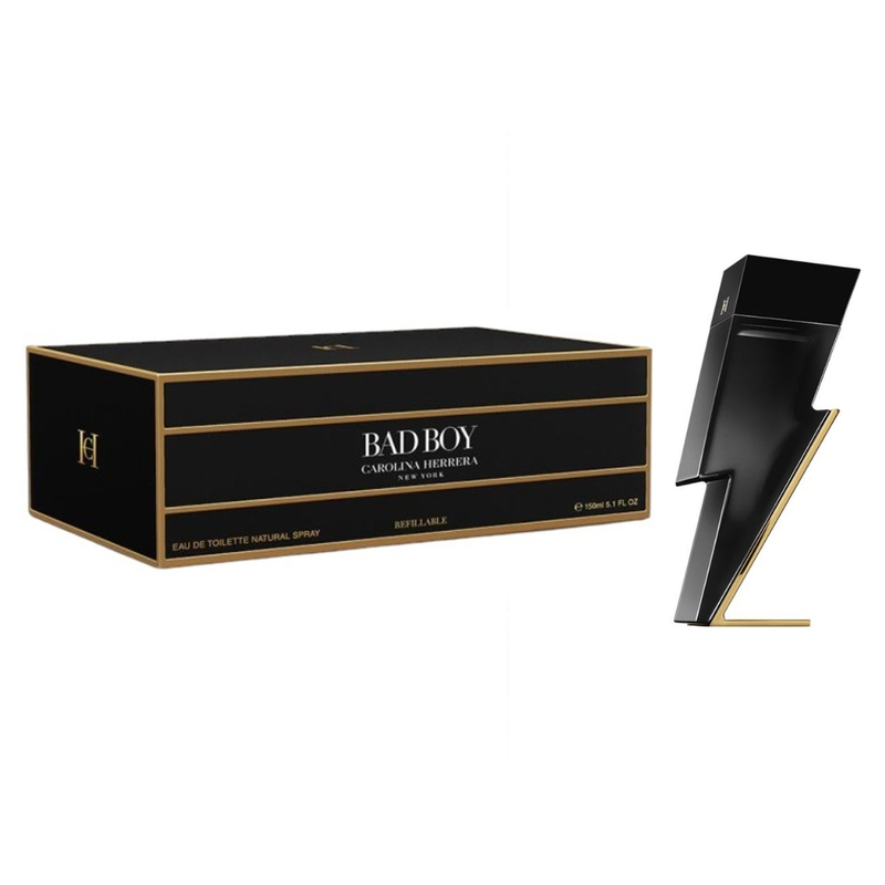 Carolina Herrera Bad Boy EDT 150ml Refillable - Recargable