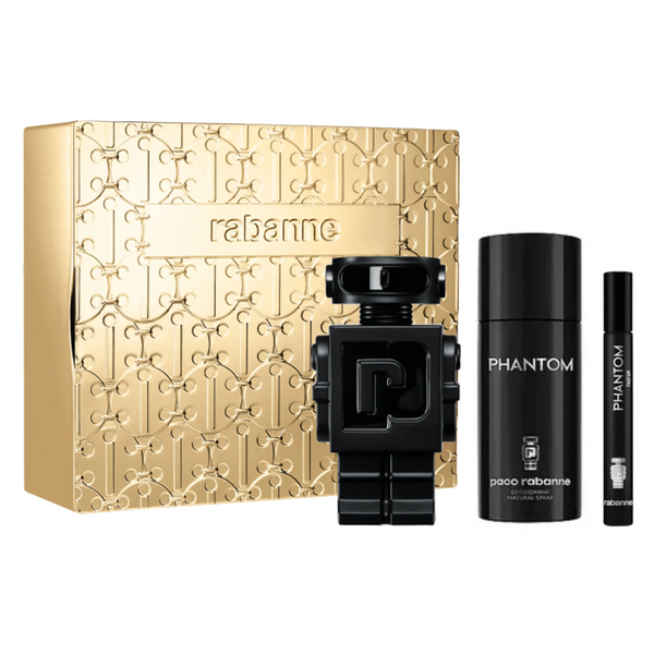 Set Paco Rabanne Phantom Parfum 100 ml + Mini 10 ml + Deo 150 ml