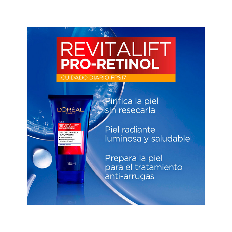 Gel de Limpieza Revitalift Renovador con Pro-Retinol