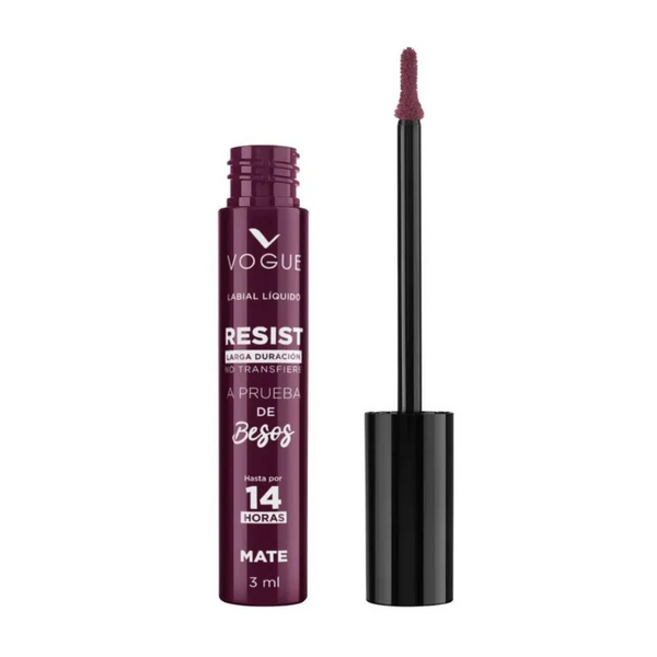 Labial Liquido Vogue Resist Vive 3ml .