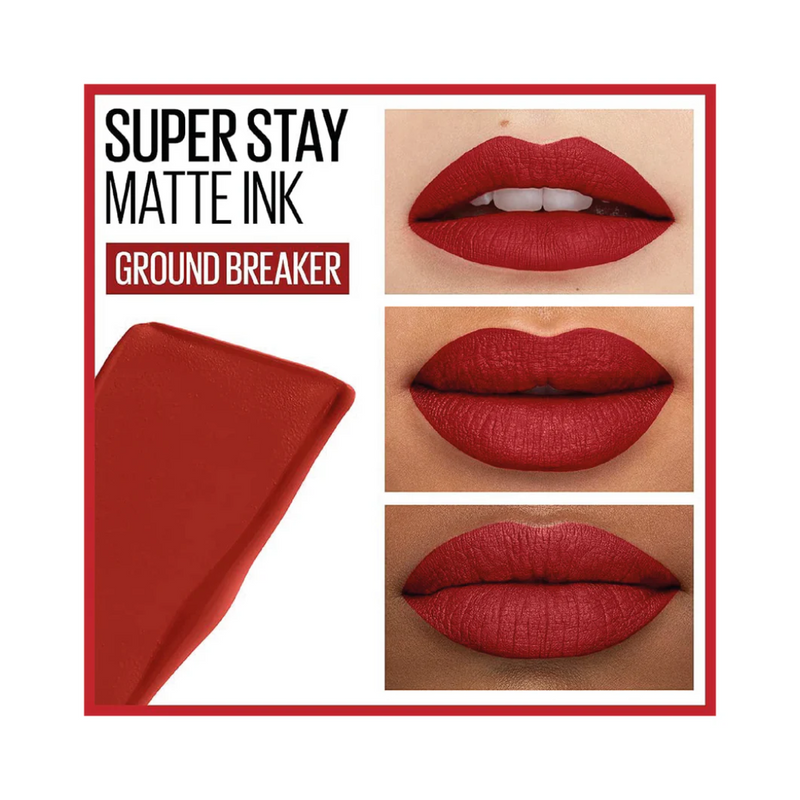 Labial Larga Duración Superstay Matte Ink City 117 Ground-Breaker