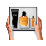 Set Perfume Stronger With You EDT 100 ml + 15 ml + Gel de Ducha 75 ml 2025 Emporio Armani