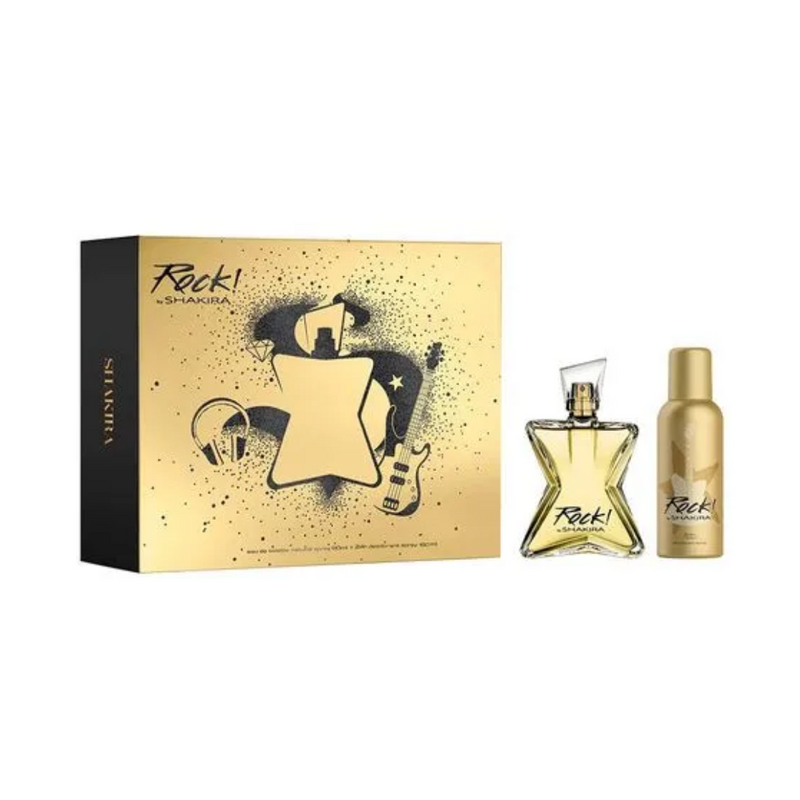 Rock! by Shakira Estuche 80ML EDT + Desodorante 150ML Mujer