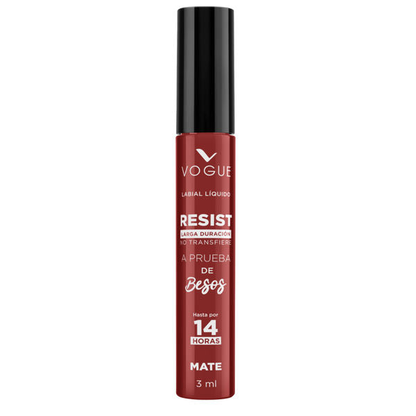 Labial Liquido Vogue Resist Siente 3ml .