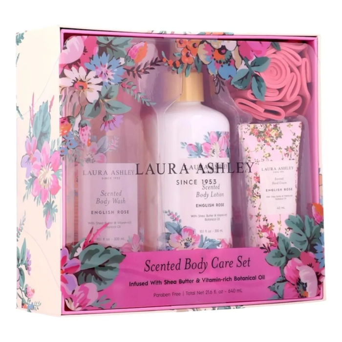 LAURA ASHLEY SET CUIDADO PERSONAL PERFUMADO BODY CARE 640 ML