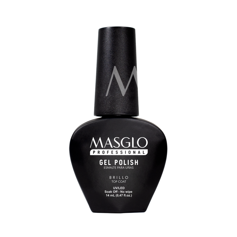 Esmalte Semi-Permanente Gel Polish Top Coat 14ml. Masglo Professional