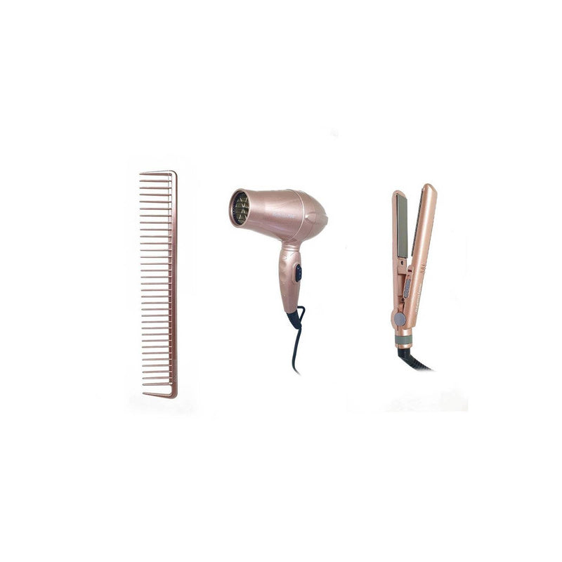 Kit de viaje Babyliss Rose Gold unidades (secador de viaje