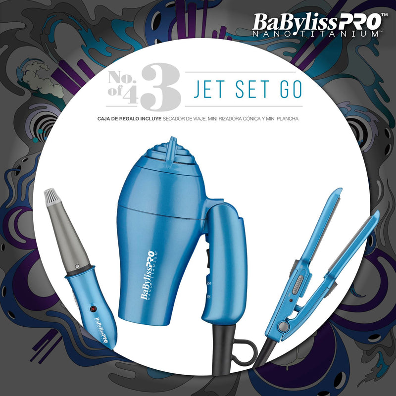 Kit Babyliss Bnt19h3uz Jet Set Cel 3un