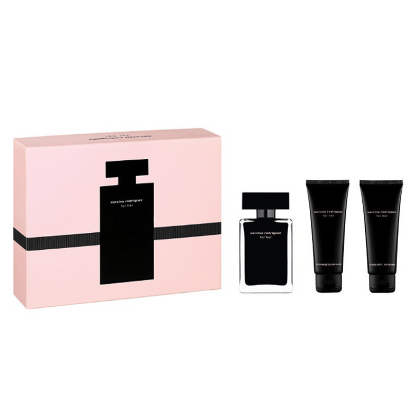Set Narciso Rodriguez For Her Edt 50+ SG 75Ml+ BL 75Ml