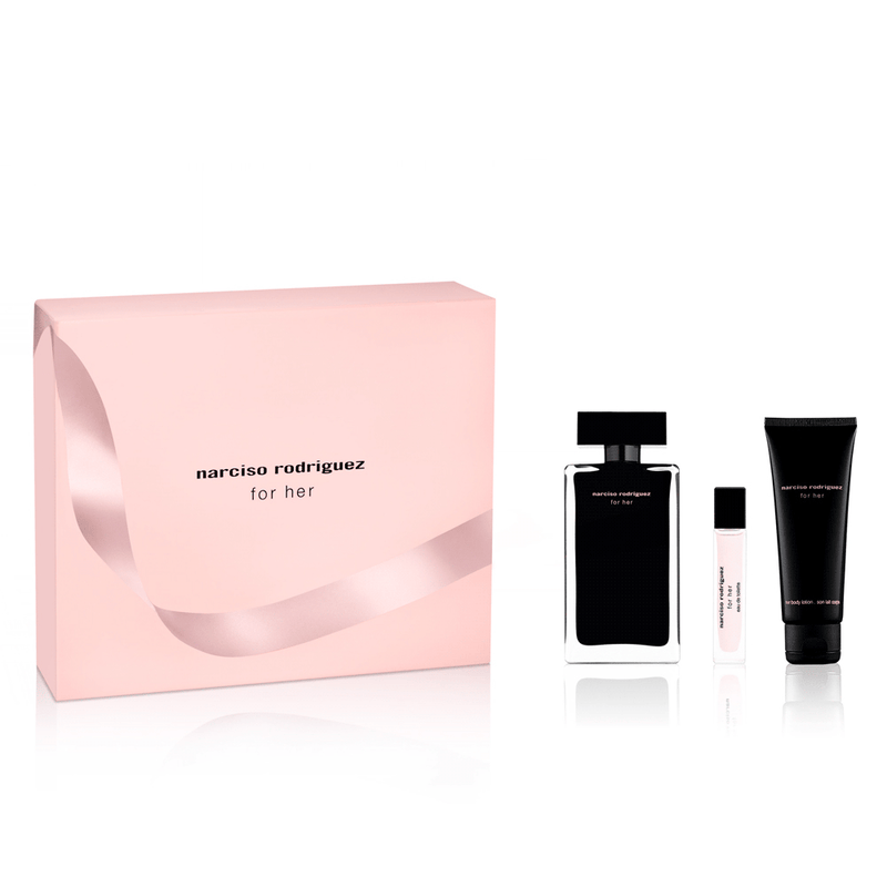 Set Narciso Rodriguez For Her Edt 100+ Edt 10Ml+ BL 75Ml