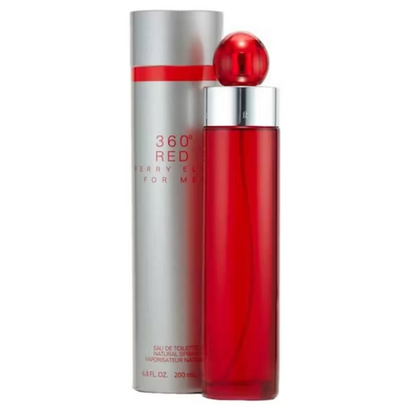 360° Red for Men EDT 200 ml. Perry Ellis