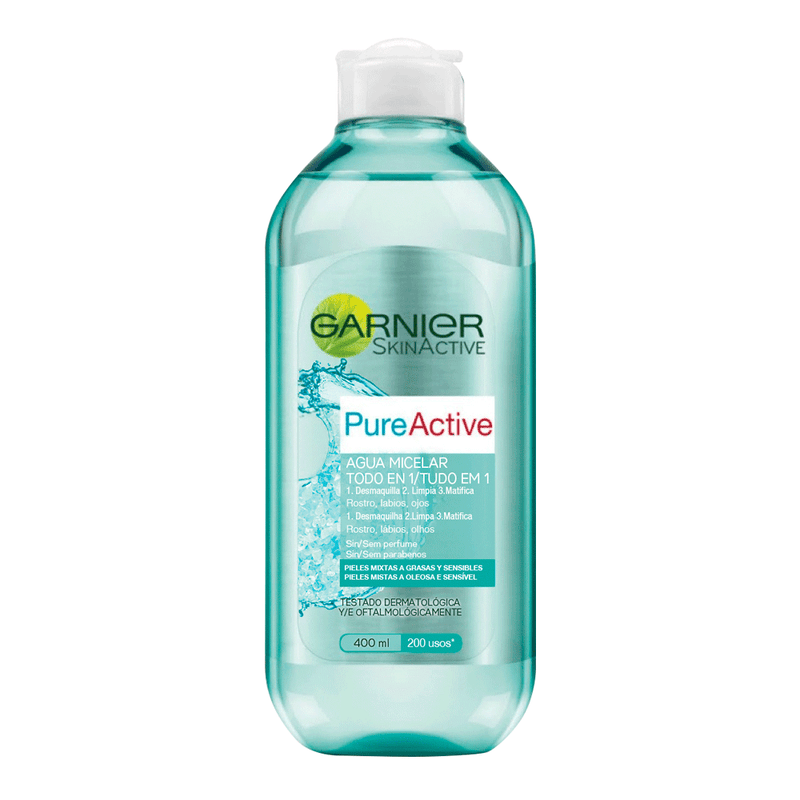 Agua Micelar Pure Active 400ml / Cosmetic