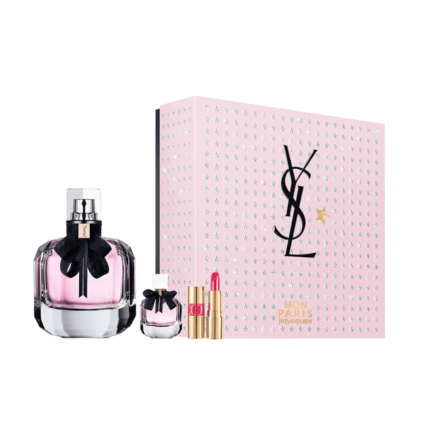 Set Mon Paris Edp 90Ml+Edt 7.5Ml+Rouge 1.4Ml / Cosmetic