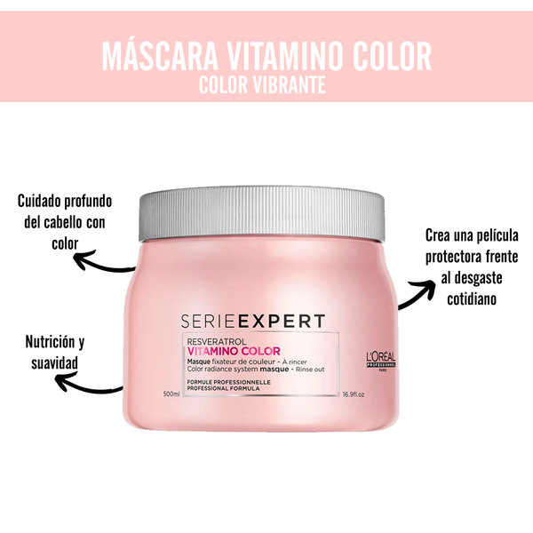 Máscara Vitamino Color 500 ml L'Oréal Professionnel