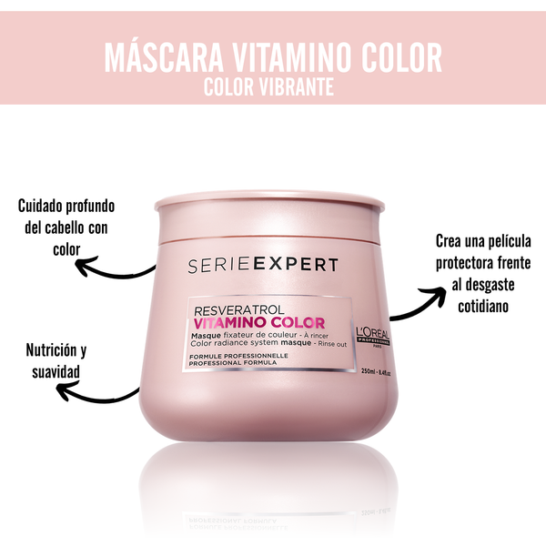 Máscara Vitamino Color 250 ml L'Oréal Professionnel