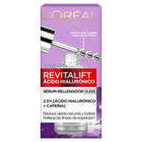 Loréal Paris Serum Rellenador de Ojos Revitalift Acido Hialuronico 20 mL