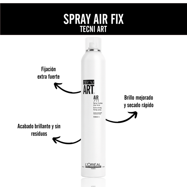 Laca Tecni Art Spray Air Fix 400 Ml
