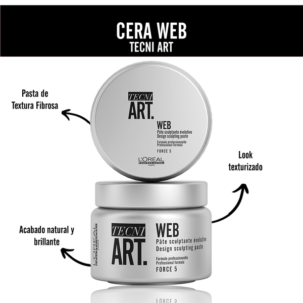 Tecni Art Cera Web Loreal Pro 150 ml