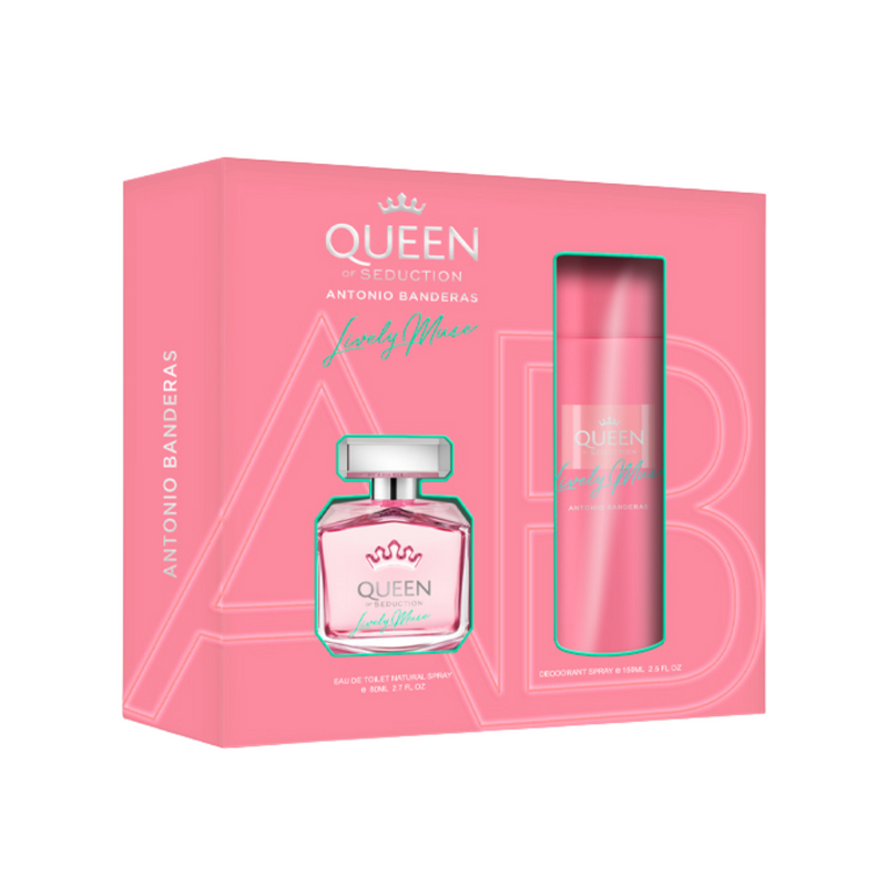 Antonio Banderas queen of seduction Lively Muse EDT 80 ml + Desodorante 150 ML