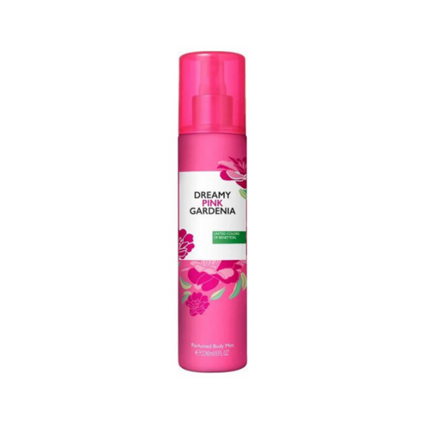 Body Mist Dreamy Pink Gardenia Benetton 236 ml
