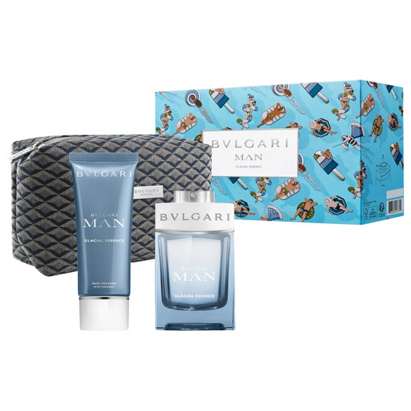 BVLGARI MAN GLACIAL ESSENCE ギフトセット Bvlgari Man Glacial Essence Set de regalo Eau de Parfum Spray