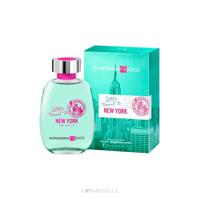lets travel to new york 100ml edt mujer