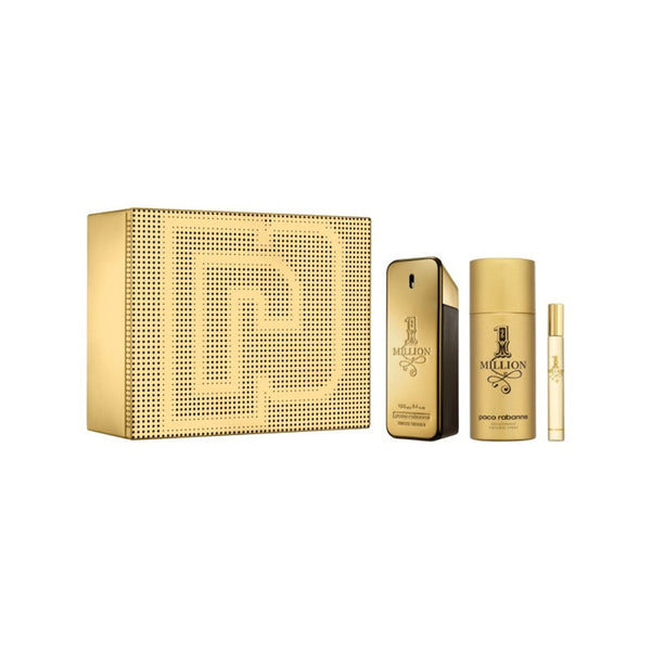 Set 1 Million EDT 50 ml + Deo 150 ml + Travel Spray 10 ml Paco Rabanne