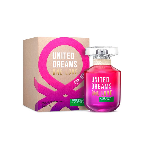 United Dreams One Love For Her Benetton EDT 80 ml