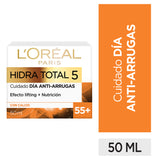 Crema De Día Anti-Arrugas + 55 Hidra -Total 5 50 ml