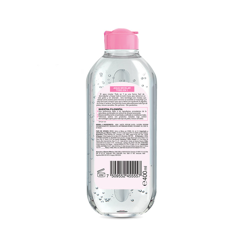 Agua Micelar 400Ml Clasica / Cosmetic