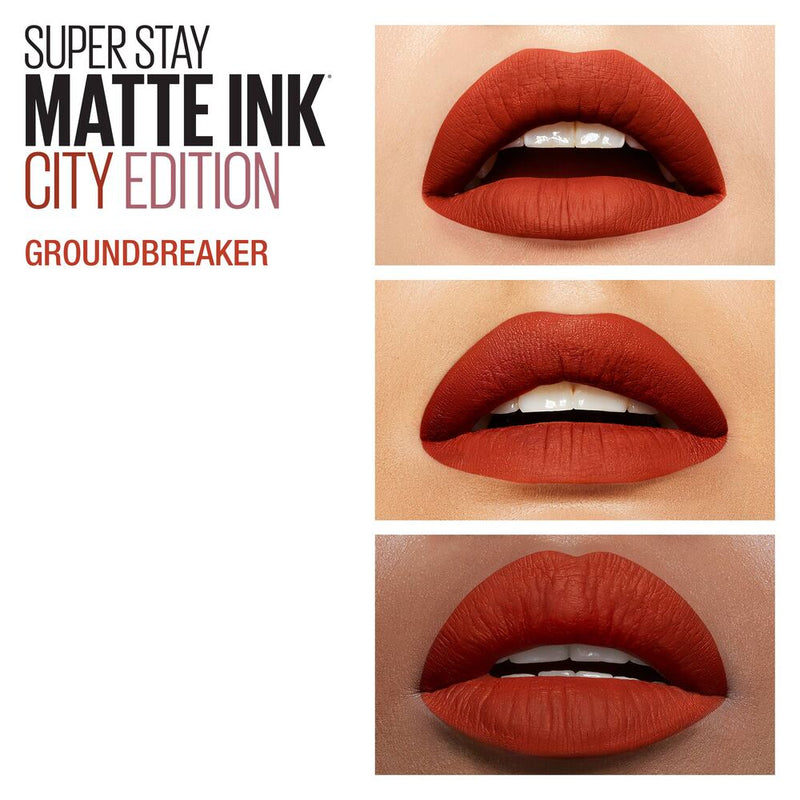 Labial Larga Duración Superstay Matte Ink City 117 Ground-Breaker