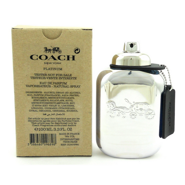 Coach New York Platinum 100ml TESTER