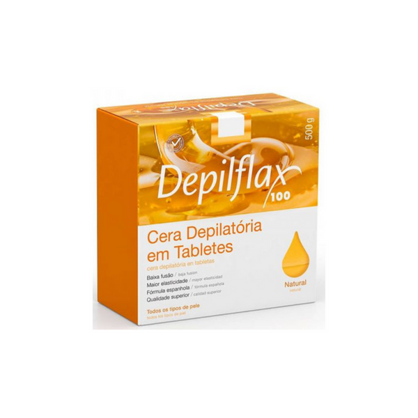 Depilflax Cera Depilatoria en Tabletas 500g
