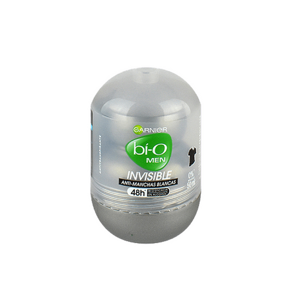 Desodorante Bi-O Invisible Antimanchas Roll On Hombre 50 Ml