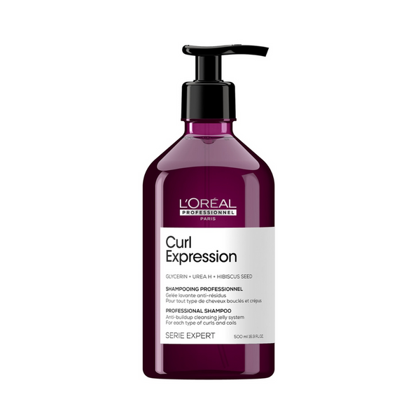 Shampoo Anti-residuos Limpieza Profunda Cabello Rizado y Ondas Curl Expression Serie Expert 500 ML Loreal Pro