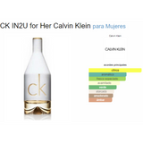 CK In 2 U For Her 100ML EDT Mujer Calvin Klein PDL1165