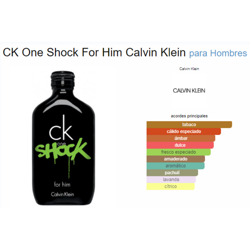 CK One Shock For Him 100ML EDT Hombre Calvin Klein PDL1171