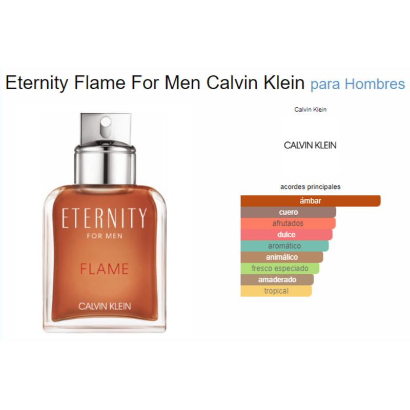 Eternity Flame For Men EDT 100 ml TESTER