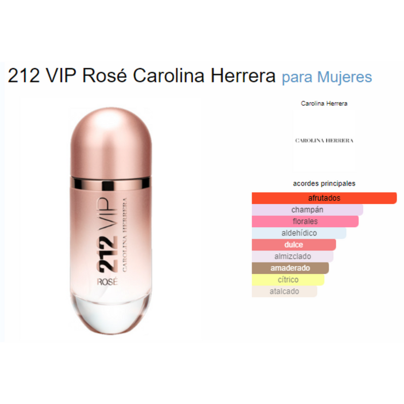 212 Vip Rose EDP Mujer 80 ml